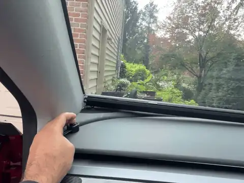 Electric windshield sunshade for Tesla Model Y Juniper Standard